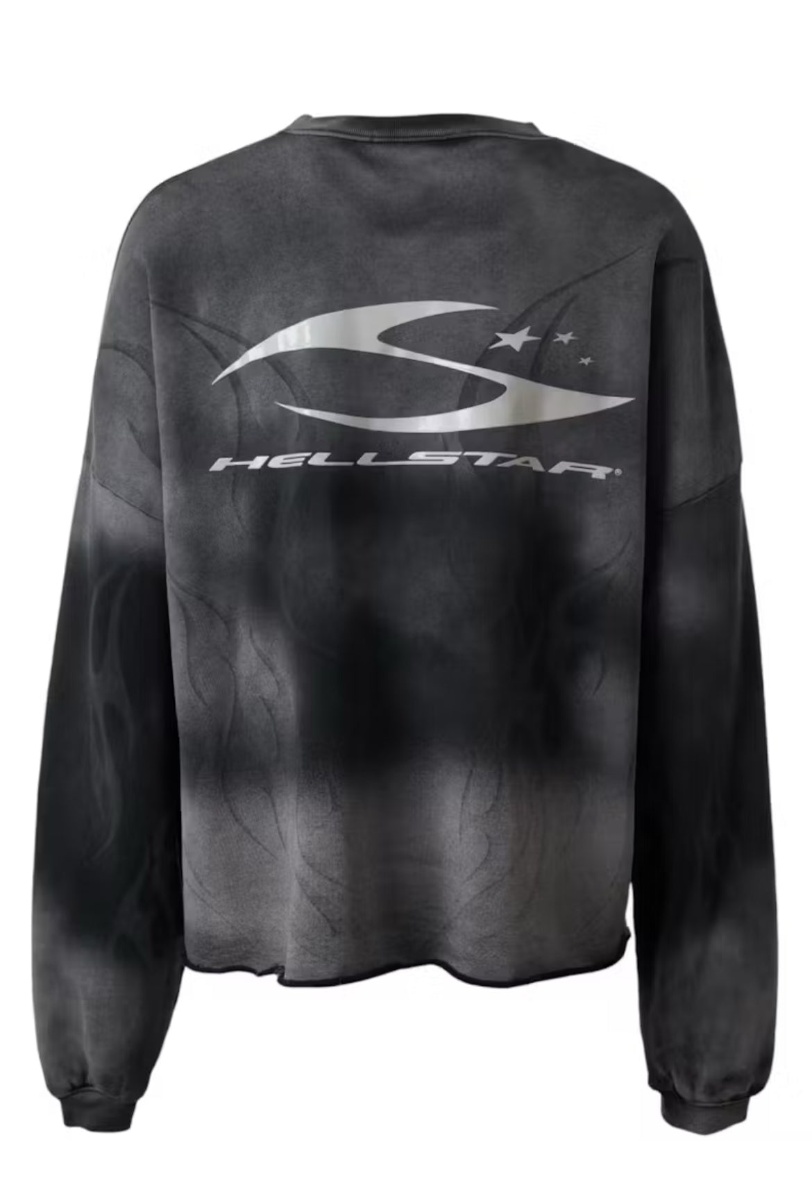 Hellstar Burned Tribal oversize Crewneck