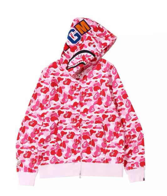 BAPE ABC Camo Shark Full Zip Up