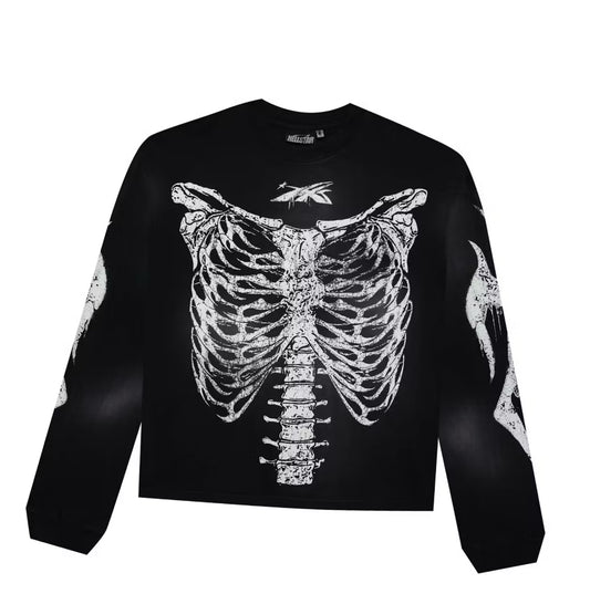 Hellstar Skeleton Long Sleeve T-Shirt