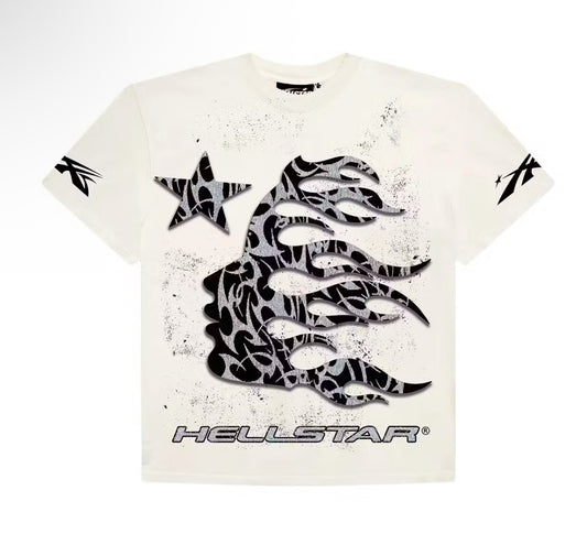Black Hellstar Glitter P2P T-shirt