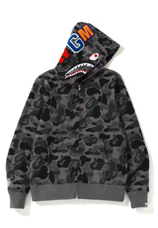 BAPE ABC Camo Shark Full Zip Hoodie