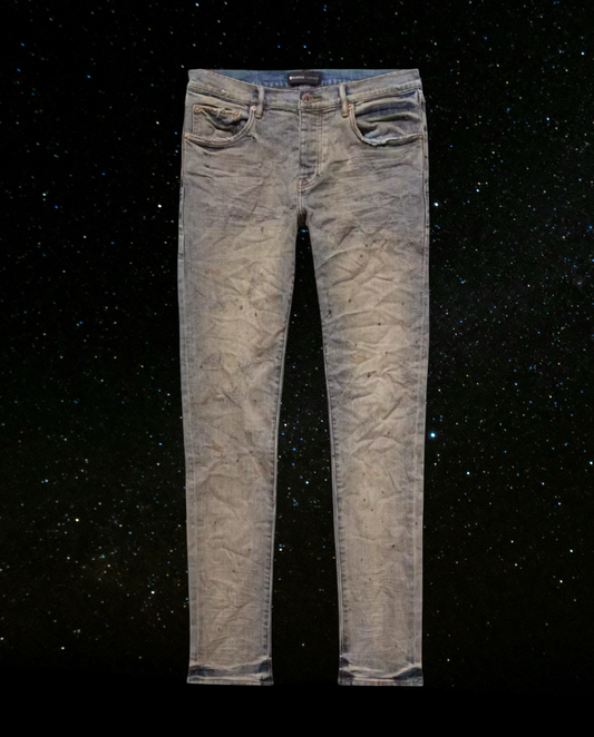 Purple Brand Indigo Oil Repair Jean