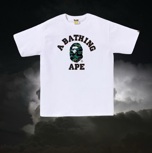 Bape Thermography College (white)