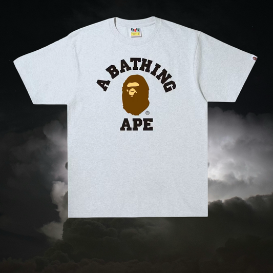 Bape College Tee (grey)
