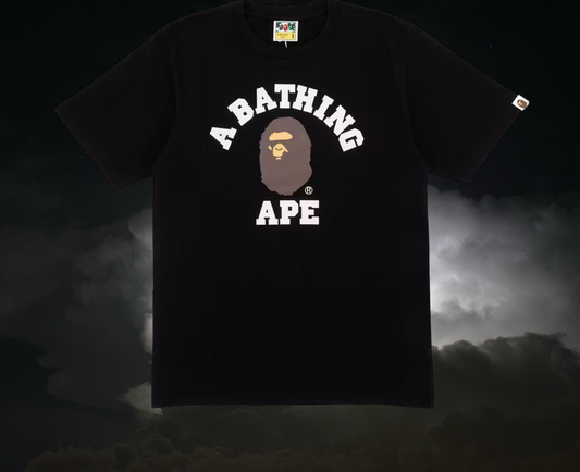 Bape College Tee (Black)