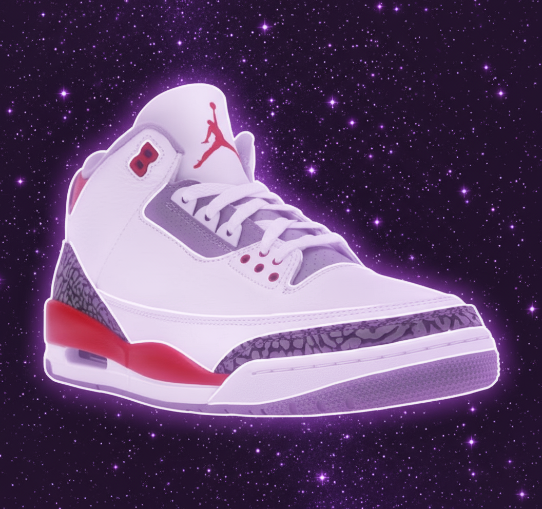 Fire Red Jordan 3 Retro